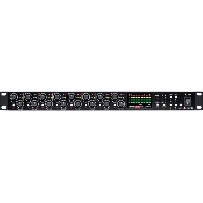 Focusrite Scarlett OctoPre Dynamic 8-Channel Mic Pre with Dynamics