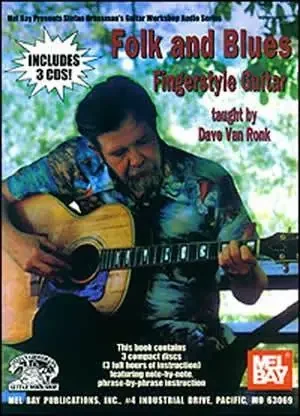 Folk & Blues Fingerstyle Guitar Book/3-CD Set