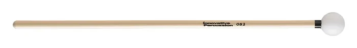 FULL, HARD XYLOPHONE MALLETS – 1″ WHITE / BLACK TAPE – RATTAN