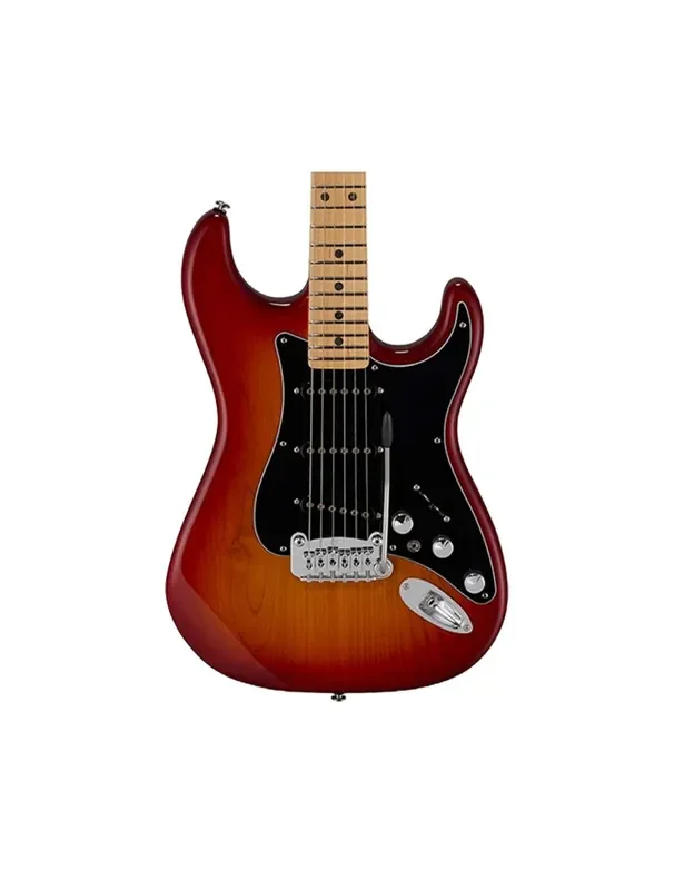 G&L CLF Research S-500 Electric Guitar – Cherryburst w/Maple FB – Open Box