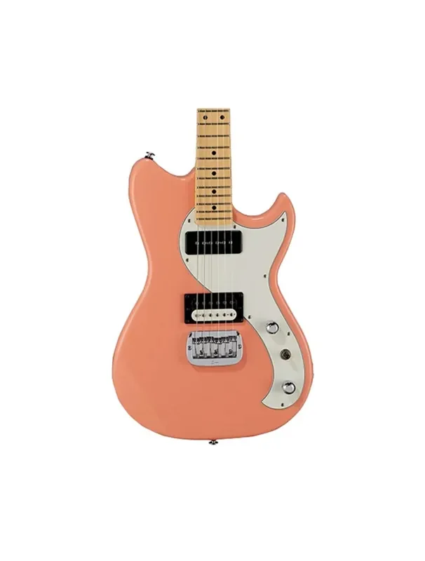G&L Fullerton Deluxe Fallout – Sunset Coral w/Maple FB