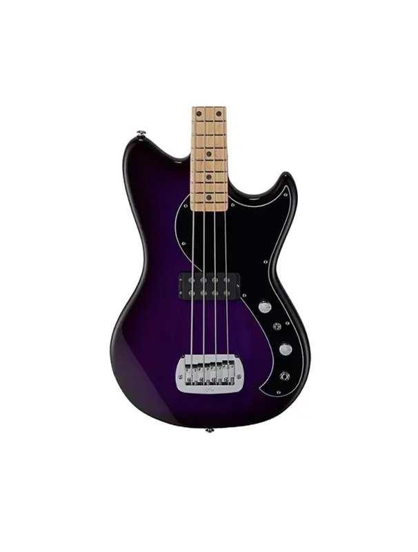 G&L Fullerton Deluxe Fallout Bass – Purpleburst w/Maple FB