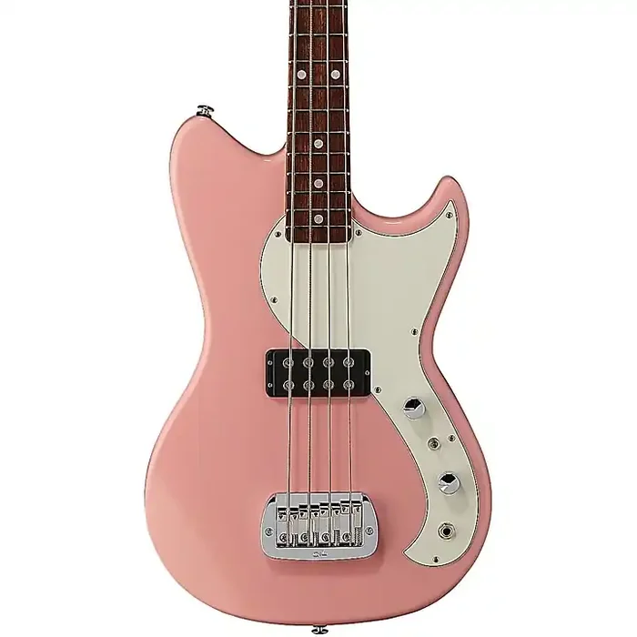 G&L Fullerton Deluxe Fallout Shortscale Electric Bass Shell Pink Guitar Center