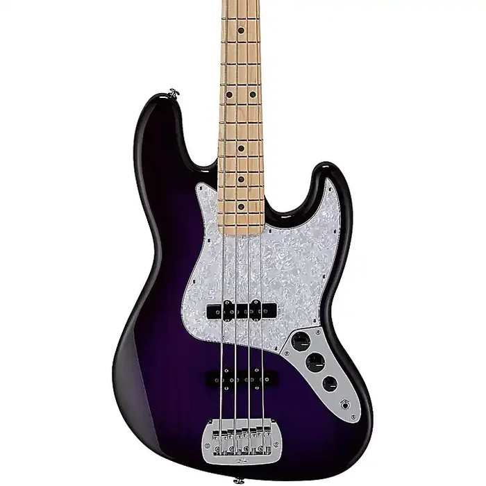 G&L Fullerton Deluxe JB With Maple Fretboard Electric Bass Purple Burst Guitar Center