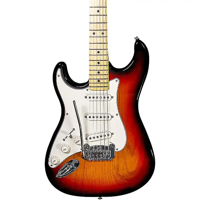 G&L Fullerton Deluxe Legacy Left Handed Electric Guitar 3-Tone Sunburst Guitar Center