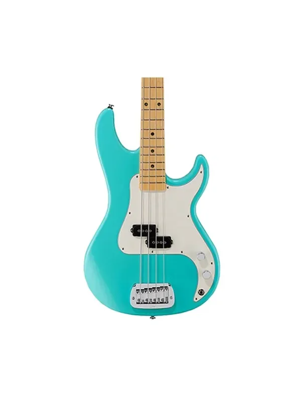 G&L Fullerton Deluxe SB-1 Bass – Turquoise w/Maple FB