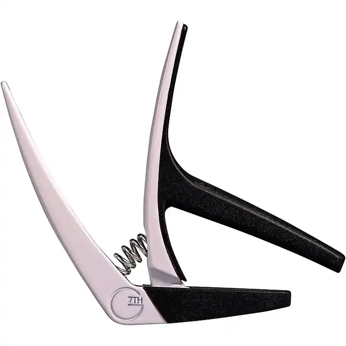 G7th Nashville Spring-Operated Guitar Capo White Guitar Center