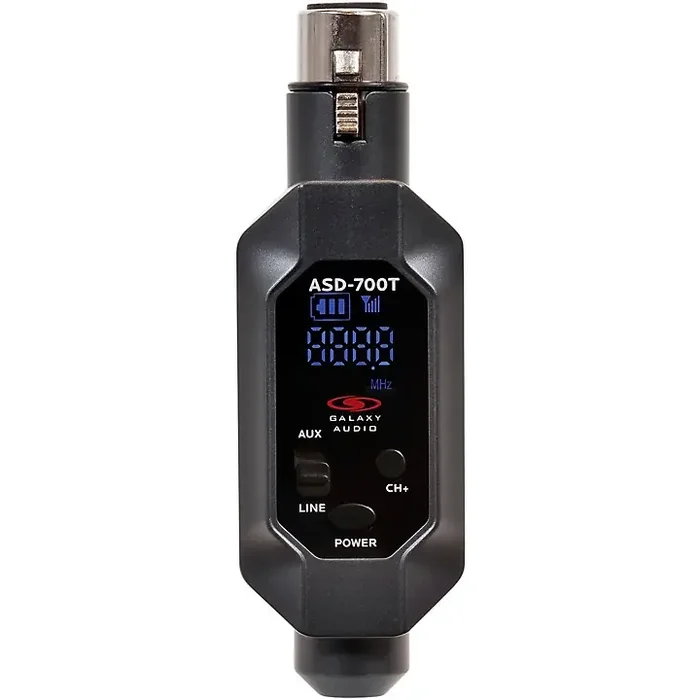 Galaxy Audio ASD-700T Digital UHF IEM Transmitter Frequency CODE B5 550-569 MHz Guitar Center