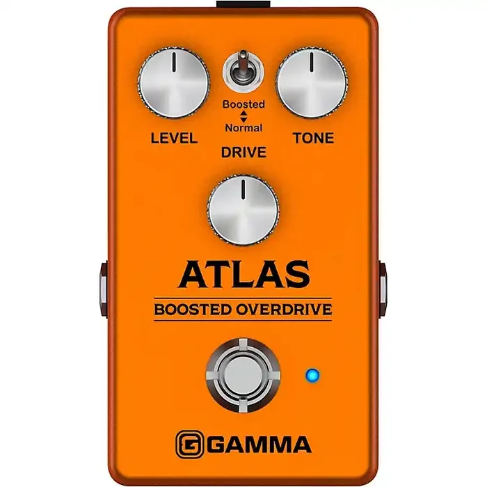 GAMMA Atlas Boosted Overdrive Effects Pedal Guitar Center