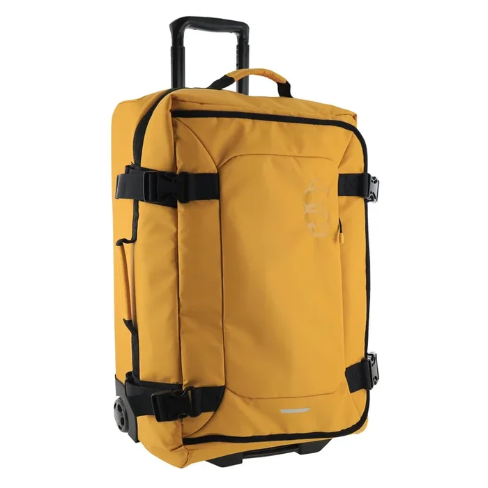 GAP Travel Large Soft Shell Suitcase Lockable Trolley Luggage 43x73cm Yellow