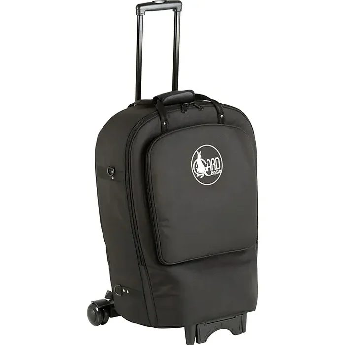Gard Fixed Bell French Horn Wheelie Bag 41-WBFLK Black Ultra Leather Guitar Center