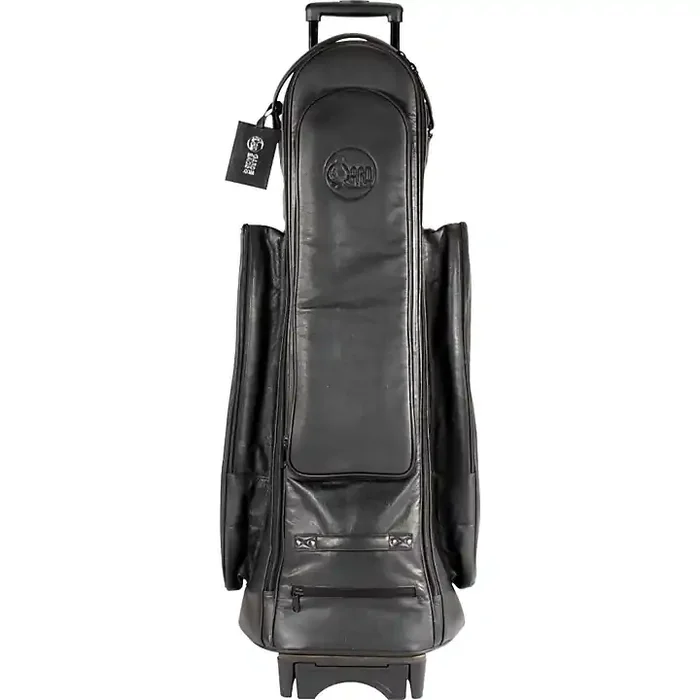 Gard Tenor Trombone Wheelie Bag 22-WBFLK Black Ultra Leather Guitar Center