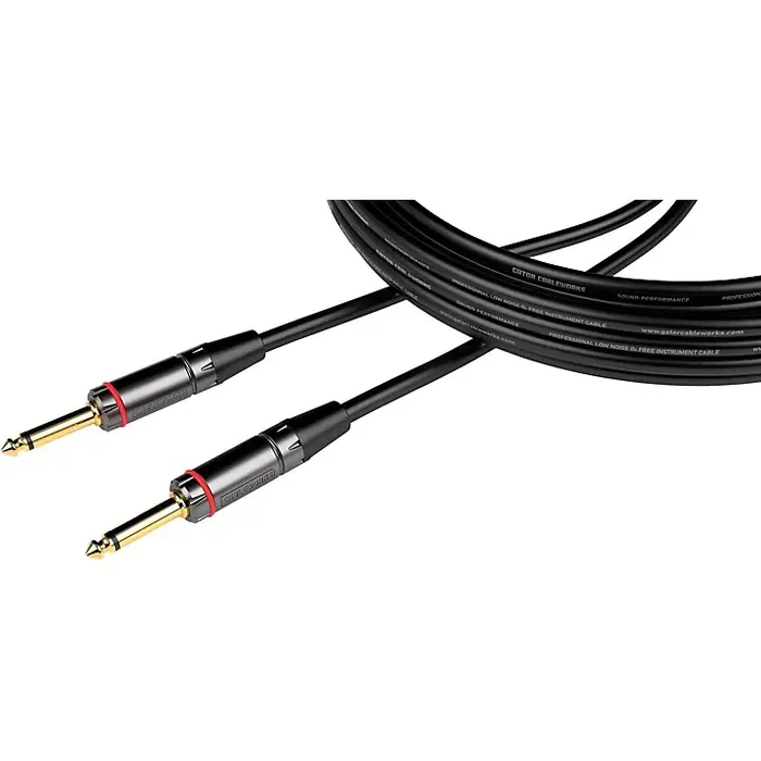 GATOR CABLEWORKS Headliner Series Straight to Straight Instrument Cable 3 ft. Black Guitar Center
