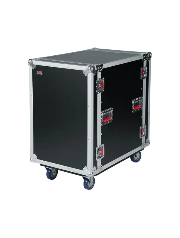 Gator Cases G-TOUR16UCA-24D 16U, 24″ Deep Audio Road Rack Case w/ Casters