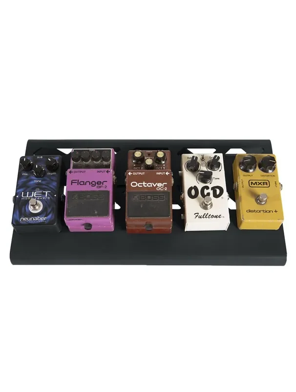 Gator Cases GPB-LAK-1 Small Black Aluminum Pedal Board w/ Carry Bag – Open Box