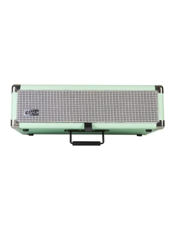Gator Cases GR-RETRORACK-2SG Vintage Amp Vibe Rack Case – 2U Seafoam Green