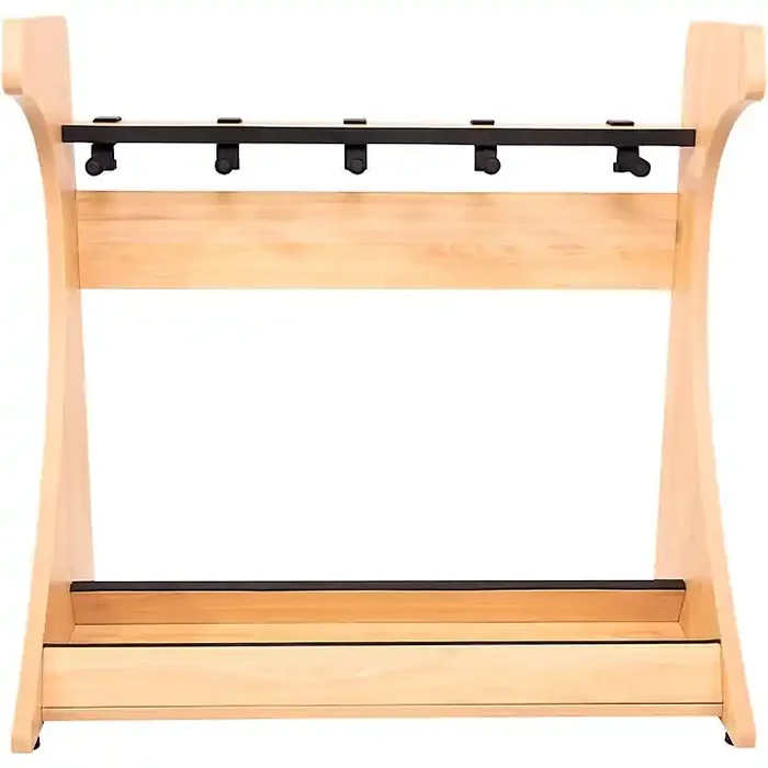 Gator Frameworks Elite Five Electric/Acoustic Guitar Rack Maple Guitar Center