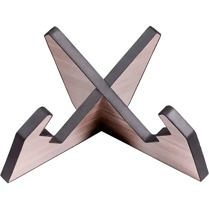 Gator Frameworks GFW-ELITEGTRXSTD-GRY Elite Series Guitar X Style Stand in Driftwood Grey Finish Gray Guitar Center
