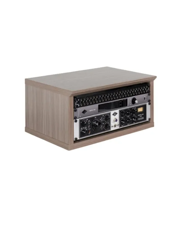 Gator Frameworks GFW-ELITERK-4U-GRY 4U Desktop Studio Rack – Driftwood Grey