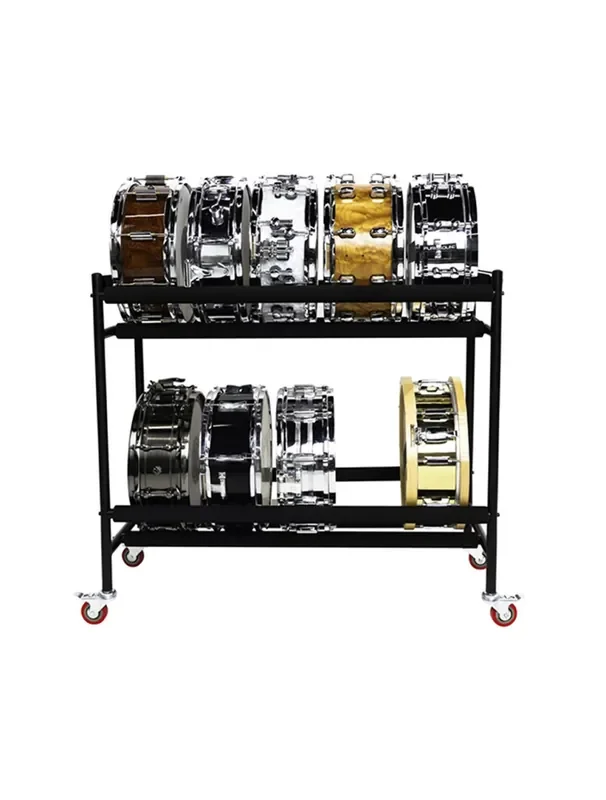 Gator Frameworks GFW-SDRACK-T2 Two-Tier Snare Rack w/Locking Casters – Open Box