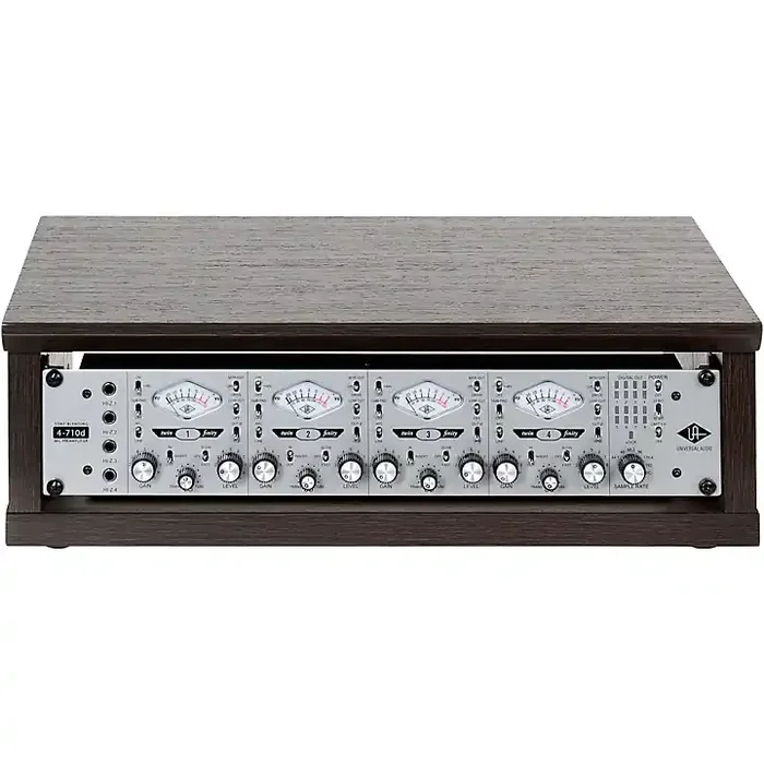 Gator GFW-ELITERK-2U Elite Furniture Series Desktop Studio Rack 2 RU Space Dark Walnut Guitar Center
