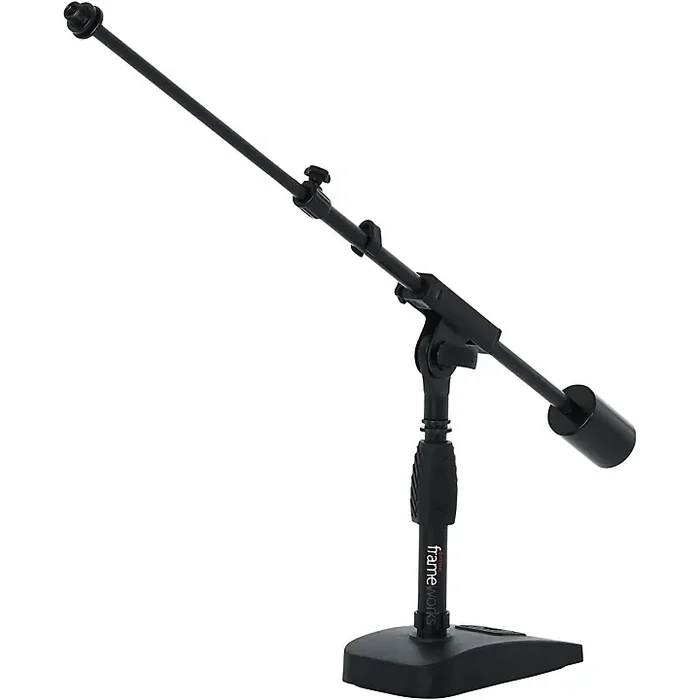Gator GFW-MIC-0822 Telescoping Boom Mic Stand Desktop & Bass Drum Guitar Center