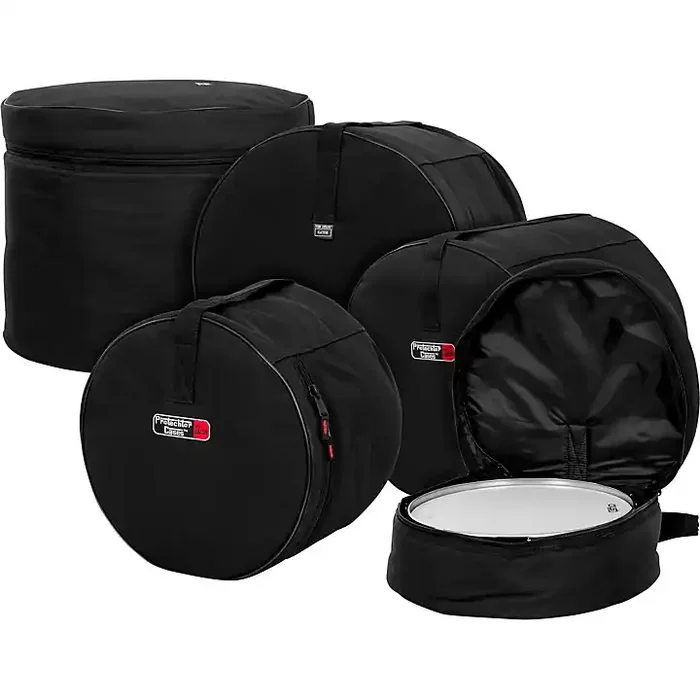Gator GP-Fusion-100 5-Piece Padded Drum Bag Set Black Guitar Center