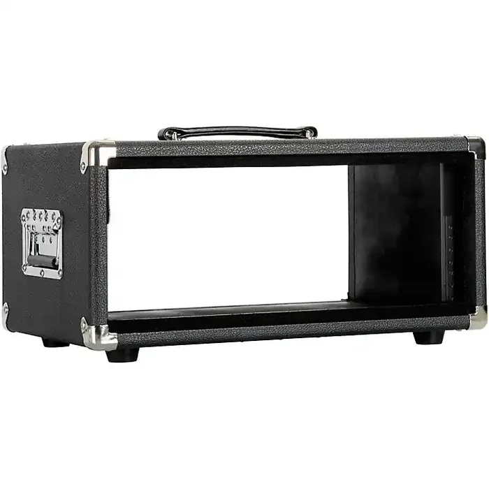 Gator GR-RETRORACK-4 Vintage 4U Amp Vibe Rack Case Black Guitar Center