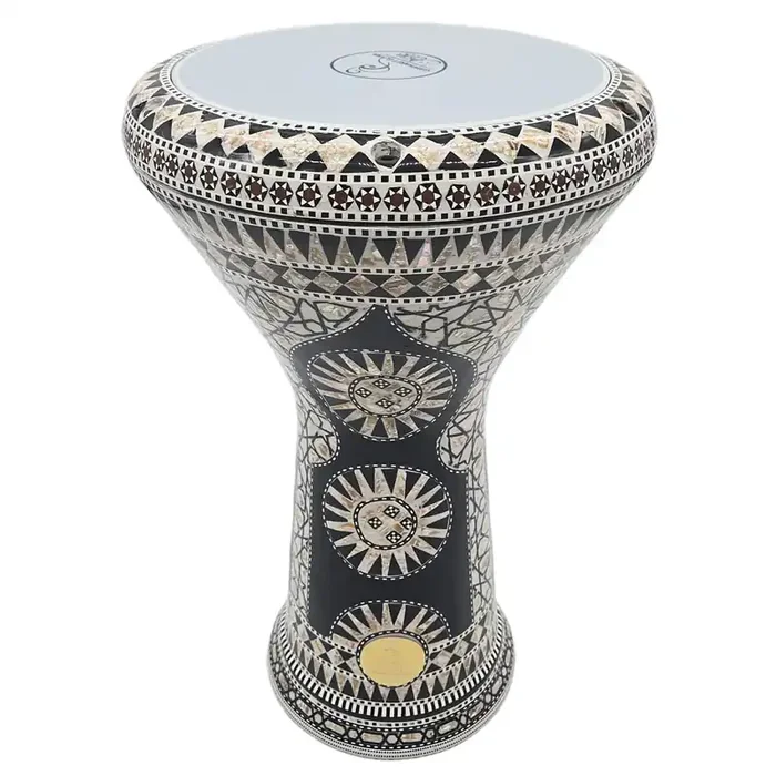 Gawharet El Fan 2.0 New Generation 17.5″ Black Bake Darbuka Doumbek