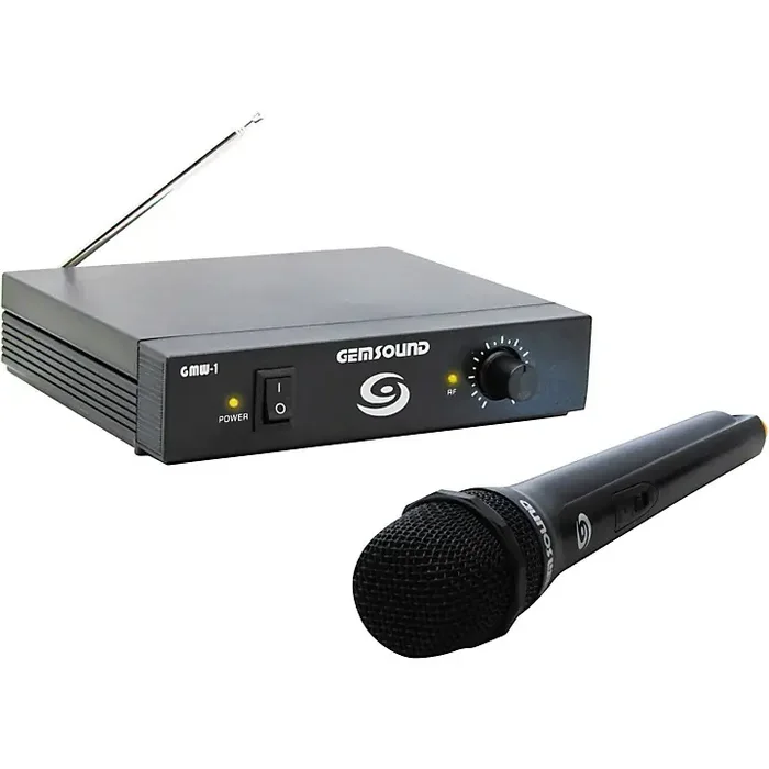Gem Sound GMW-1 Single-Channel Wireless Mic System C-Band Guitar Center