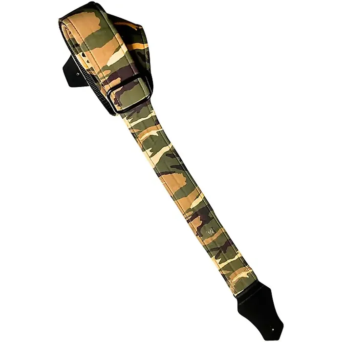 Get‘m Get‘m Camo Guitar Strap Green 2 in. Guitar Center