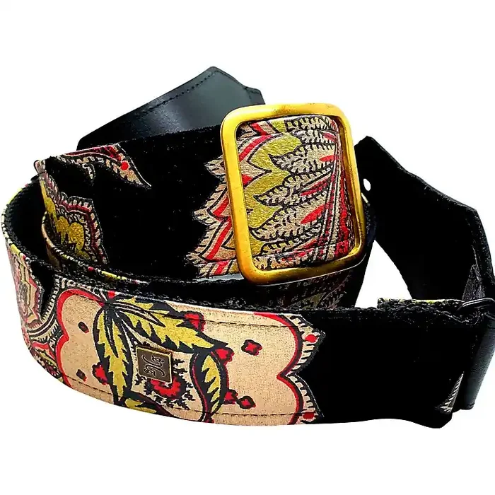 Get‘m Get‘m Casanova Guitar Strap Black 2 in. Guitar Center