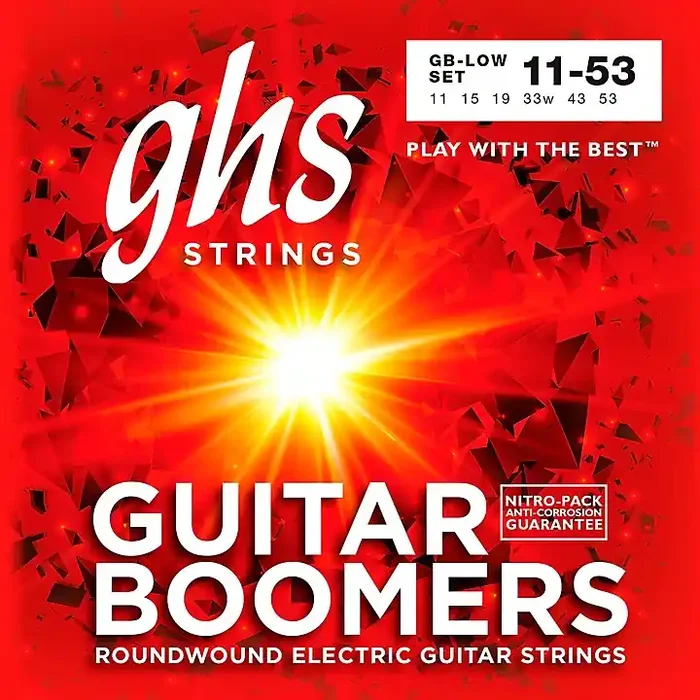GHS GB-LOW Boomers Low Tune Electric Guitar Strings Guitar Center