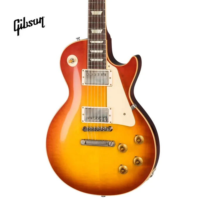 GIBSON 1958 LES PAUL STANDARD REISSUE VOS ELECTRIC GUITAR – WASHED CHERRY SUNBURST