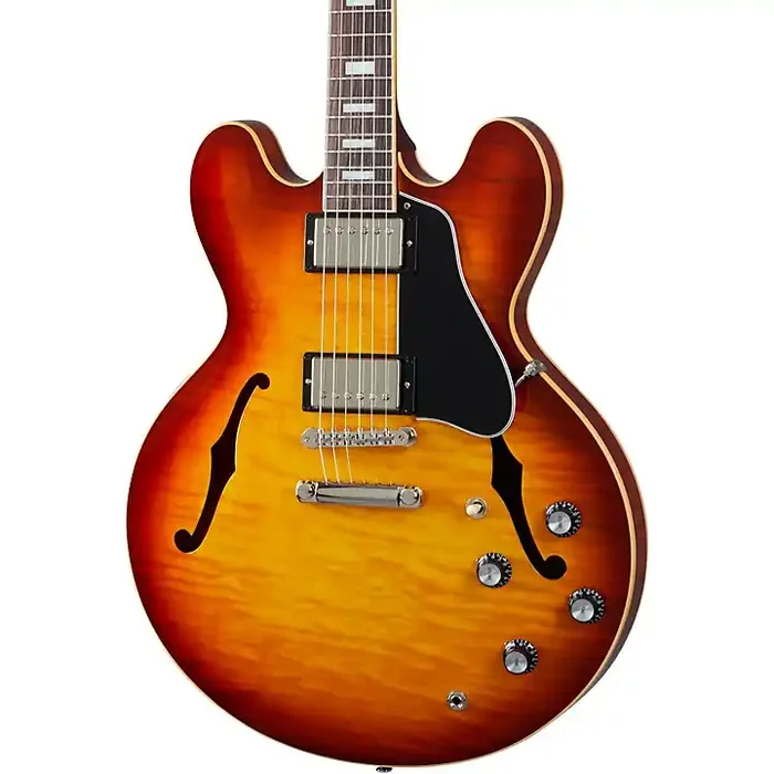 Gibson ES-335 Figured Semi-Hollow Electric Guitar Iced Tea Guitar Center
