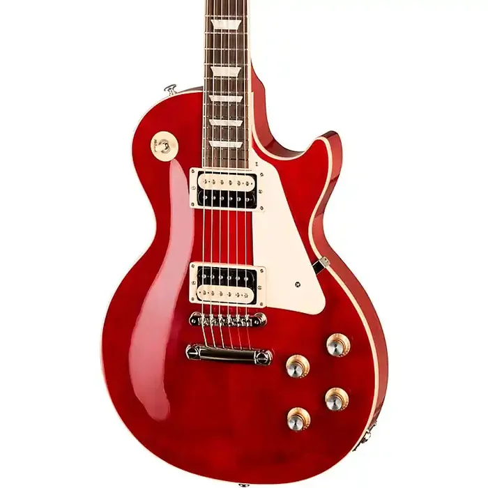 Gibson Les Paul Classic Electric Guitar Transparent Cherry Guitar Center