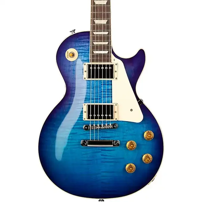 Gibson Les Paul Standard ‘50s Figured Top Electric Guitar Blueberry Burst Guitar Center