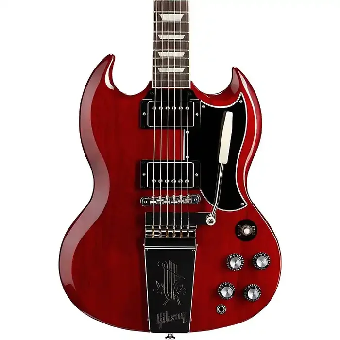 Gibson SG Standard ‘61 Maestro Vibrola Electric Guitar Vintage Cherry Guitar Center