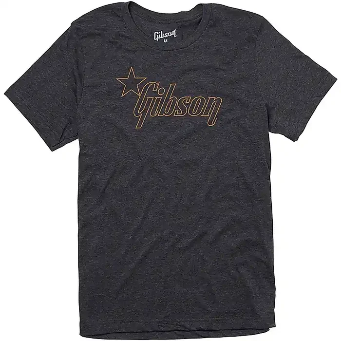 Gibson Star Logo T-Shirt XX Large Charcoal Guitar Center