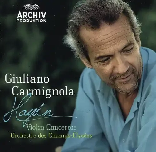 Giuliano Carmignola Violin Concertos – COMPACT DISCS