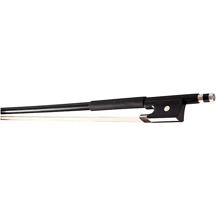 Glasser Violin Bow Fiberglass Half-Lined Frog Leatherette Grip 1/16 Size Guitar Center
