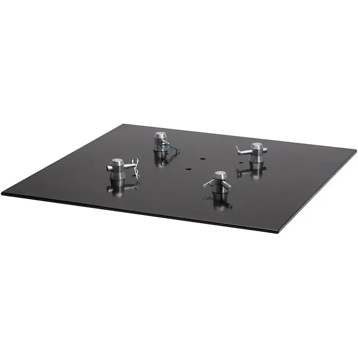 GLOBAL TRUSS BASE PLATE2.2S 2‘ x 2‘ Square/Triangular Truss Base Plate Steel Guitar Center
