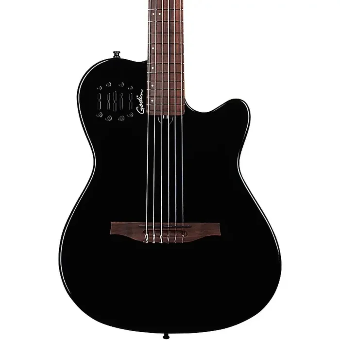Godin Multiac Mundial Nylon-String Acoustic-Electric Guitar Onyx Black Guitar Center