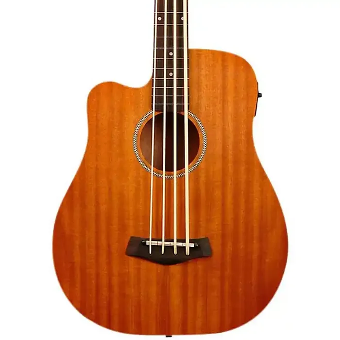 Gold Tone 25″ Scale Left-Handed Acoustic-Electric MicroBass Natural Guitar Center