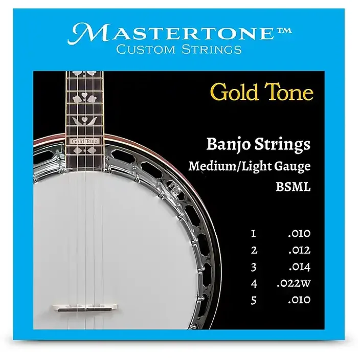 Gold Tone BSML Medium/Light Gauge Banjo Strings Guitar Center