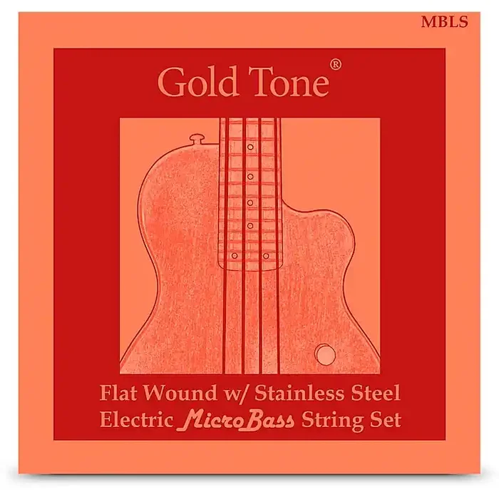 Gold Tone MBLS MicroBass LaBella Flat Wound Strings Guitar Center
