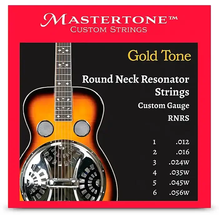 Gold Tone RNRS Round Neck Resonator Strings Guitar Center