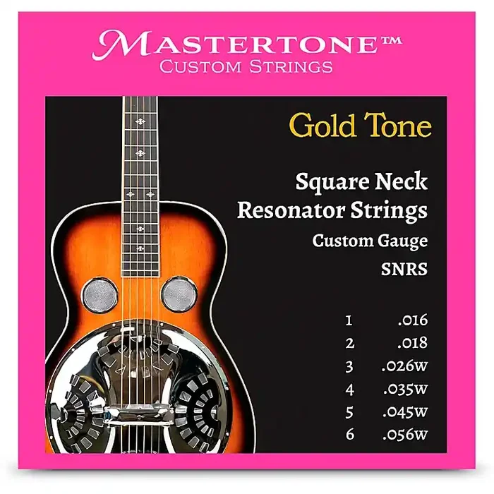 Gold Tone SNRS Square Neck Resonator Strings Guitar Center