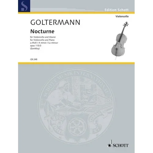 Goltermann, George – Nocturne A minor op. 115/3