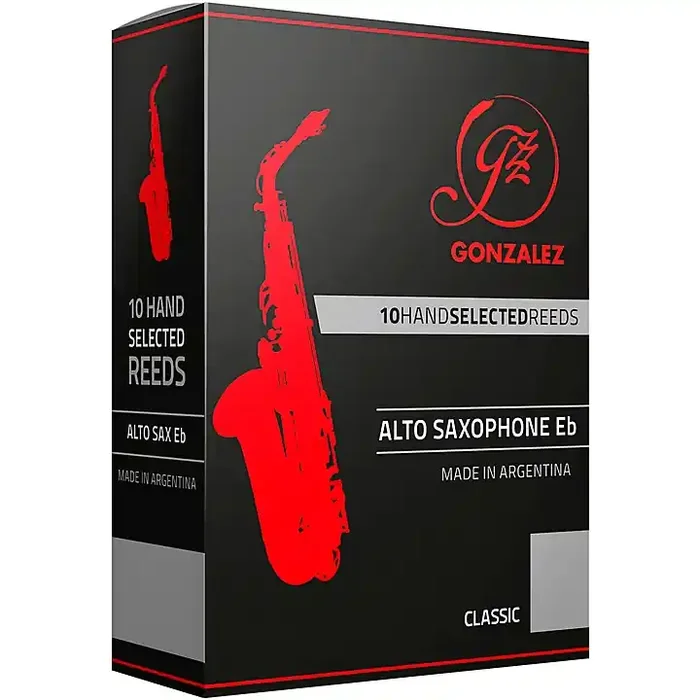 Gonzalez Classic Alto Saxophone Reeds Box of 10 Strength 3 Guitar Center